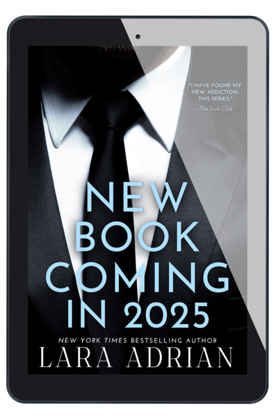 cover placeholder for 2025 new release in the 100 series billionaire romance saga by lara adrian